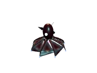 Vampire Cloak: Air / hunting tentacle sweep. Snapshot of the game's 3D model.