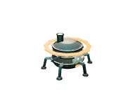 Furnace Crawler: Ground / ring of fire. Snapshot of the game's 3D model.