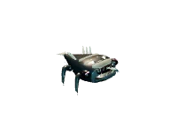 Hookmaw: Ground / harpoon tongue. Snapshot of the game's 3D model.