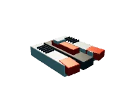 Torpedo Frigate: Air / interceptable torpedoes. Snapshot of the game's 3D model.