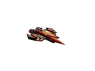 Ratajack: ASSAULT GUNSHIP. Snapshot of the game's 3D model.